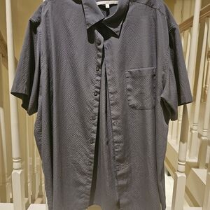 Perry Ellis Charcoal Button Down Shirt